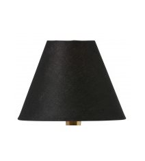 Basic cone lampskärm, svart 18cm