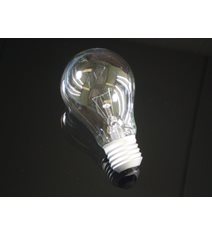 Glödlampa normal klar E27, 75W
