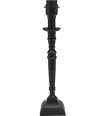 Salong Lampfot, Matt Svart 42cm